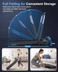 3-in-1 Folding Treadmill for Home and Office
