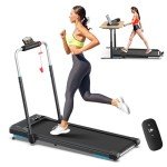 3-in-1 Folding Treadmill for Home and Office
