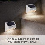 Solar Motion-Sensor Steplight for Outdoor Security