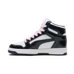 PUMA Rebound Mid Sneaker - White and Pink