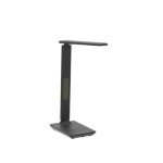 LAOPAO LED Desk Lamp with Wireless Charger & Clock