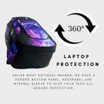 Galaxy Backpack for Kids and Teens - 18" Size
