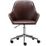 Mid Back Adjustable Home Office Desk Chair