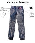 Clever Travel Thermal Underwear Pants with Pockets