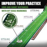 GimiYaa Indoor/Outdoor Golf Mat with Automatic Ball Return