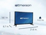 Emerson 24" HD Smart TV with DVD Player