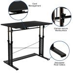 Home Office Workstation Bundle - Desk, Chair, Cabinet