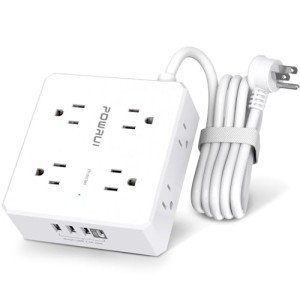 Surge Protector Power Strip with USB Ports