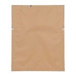 Macon Framed Linen Fabric Pinboard in Pewter