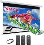 120-Inch Tab Tension Electric Projector Screen