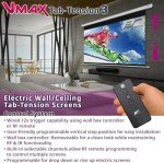 120-Inch Tab Tension Electric Projector Screen
