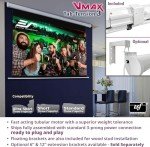 120-Inch Tab Tension Electric Projector Screen