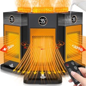 3-in-1 Space Heater with Humidifier and Motion Sensor