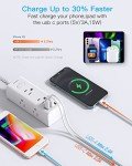 Surge Protector Power Strip with USB Ports