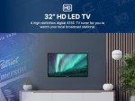 Emerson 32" LED HDTV with Built-in DVD Player