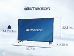 Emerson 40" LED HDTV with Built-in DVD Player