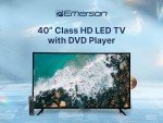 Emerson 40" LED HDTV with Built-in DVD Player