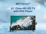 Emerson 32" LED HDTV with Built-in DVD Player