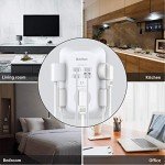 Addtam 5-Outlet Surge Protector with 4 USB Ports