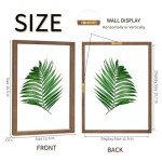 Floating Picture Frames Set of 3 - Oak Wood
