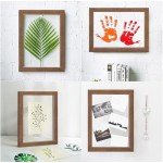 Floating Picture Frames Set of 3 - Oak Wood