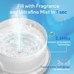 ASAKUKI 500ml Essential Oil Diffuser with Remote
