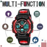 ATIMO Kids Waterproof Sport Watch with LED & Alarm