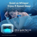 ASAKUKI 500ml Essential Oil Diffuser with Remote