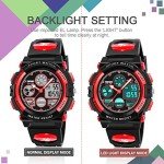 ATIMO Kids Waterproof Sport Watch with LED & Alarm
