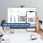 Glidesync 55" Smart Board – Digital Whiteboard Solution
