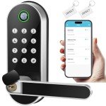 Fingerprint Smart Door Lock with Codes and Keyless Entry