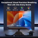 4K WiFi Projector with Bluetooth 5.2 and Zoom