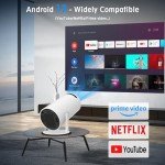 HY300 PRO Mini Projector with 4K and Wireless