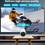 HY300 PRO Mini Projector with 4K and Wireless