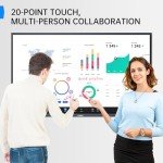 55" Touchscreen Smart Board for Home and Office