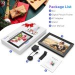 MaxAngel 10.1-Inch WiFi Digital Photo Frame
