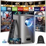 Mini Projector with 5G WiFi and Bluetooth