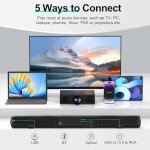 Passau 35-Inch Bluetooth Sound Bar for TVs