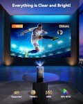 Mini Projector with 5G WiFi and Bluetooth