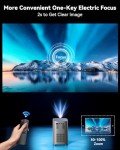 Mini Projector with 5G WiFi and Bluetooth