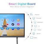 55" 4K UHD Interactive Smart Whiteboard Hub