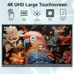 55" 4K UHD Interactive Smart Whiteboard Hub