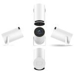 Compact 4K Projector with Android & WiFi 6