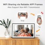 15.6-Inch WiFi Digital Photo Frame with 32GB Storage