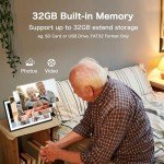 15.6-Inch WiFi Digital Photo Frame with 32GB Storage