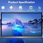 55'' 4K Touchscreen Smart Digital Whiteboard