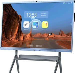 65" 4K Interactive Smart Board with Camera
