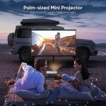 WiFi & Bluetooth Mini Projector for Home Use