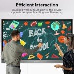 55'' 4K Touchscreen Smart Digital Whiteboard