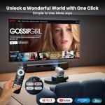4K WiFi Mini Projector with Built-in Streaming